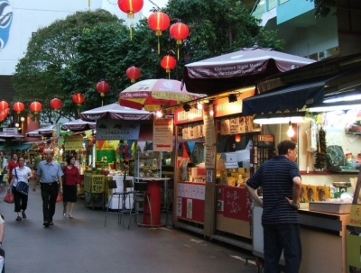 بازار روز محله‌ی چینی‌ها